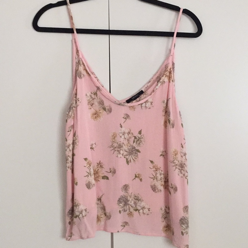 Pink Floral Top